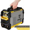 imageDEKOPRO 110220V MMA Welder160A ARC Welder Machine IGBT Digital Display LCD Hot Start Welder with Electrode HolderWork Clamp Input Power Adapter Cable and Brush160A MMA
