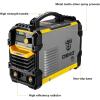 imageDEKOPRO 110220V MMA Welder160A ARC Welder Machine IGBT Digital Display LCD Hot Start Welder with Electrode HolderWork Clamp Input Power Adapter Cable and Brush160A MMA