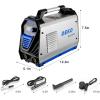 imageDEKOPRO 200Amp MMA Welder 110220V Stick Welder Dual Voltage ARC Welders Portable Welding Machine Electrode HolderWork Clamp Input Power Adapter Cable and Brush