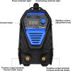 imageDEKOPRO 200Amp MMA Welder 110220V Stick Welder Dual Voltage ARC Welders Portable Welding Machine Electrode HolderWork Clamp Input Power Adapter Cable and Brush