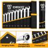 imageDEKOPRO Ratcheting Combination Wrench Set SAE Chrome Vanadium Steel 13piece 516 to 1 with Portable Nylon Pouch