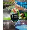 imageDEKOPRO Submersible Water Pump 13 HP 2450GPH Utility Pump Thermoplastic Electric Portable Transfer Water Pump with 10Foot Cord for Pool Tub Garden Pond Draining14HP Sump Pump Blue