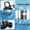 imageDEKOPRO Submersible Water Pump 13 HP 2450GPH Utility Pump Thermoplastic Electric Portable Transfer Water Pump with 10Foot Cord for Pool Tub Garden Pond Draining34HP Sump Pump