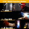 imageDEKO 135Amp MIGMMA Welder110V Flux MIGStickGass MIG 3 in 1 welding machine IGBT DC Inverter