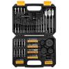 imageDEKO Drill ampamp Screwdriver Bit Accessory Set 85 Pieces Drill Bit Set Includes HSS Drill bits Masonry Drill Bits ampamp Screwdriver Bits CRV in Storage Case