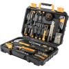 imageDEKOPRO 100 Piece Home Repair Tool SetGeneral Household Hand Tool Kit with Plastic Tool Box Storage