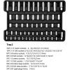 imageDEKOPRO 192 Piece Mechanics Tool Set Socket Wrench Set Plastic Storage Case with Auto Repair Hand Tool Kit Wrench Tool Box Set234PCS