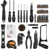 imageDEKOPRO 218Piece General Household Hand Tool kit Professional Auto Repair Tool Set for Homeowner General Household Hand Tool Set with Plier Screwdriver Set Socket Set with Portable Storage Case