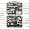 imageDEKOPRO 218Piece General Household Hand Tool kit Professional Auto Repair Tool Set for Homeowner General Household Hand Tool Set with Plier Screwdriver Set Socket Set with Portable Storage Case