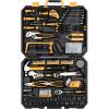 imageDEKOPRO 198 Piece Home Repair Tool Kit Wrench Plastic Toolbox with General Household Hand Tool Set198Pieces