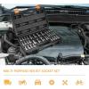 imageDEKOPRO 32 Pieces Hex Bit Socket Set 14 38 12 Drive Socket Set SAE and Metric S2 ampamp CrV Steel