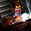imageWelding Helmet Auto Darkening DEKORPO True Color Solar Powered Auto Darkening Welding Welder Mask Hood HelmetsMZ224TFlaming Skull
