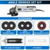 imageAngle Grinder Electric Power Tool DEKOPRO 412 Inch 75Amp Angle Grinder Power Corded Hand Grinders Tools with Grinding and Cutting Wheel Disc for Metal Wood