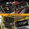 imageDEKOPRO Tool Roll Bag with Tool Set Small Tool Roll Organizer Pouch Pocket Bag with Tool Kit Gifts for Men Heavy Duty Tool Storage Bags Pouches Mechanic Electrician Tools122PCS