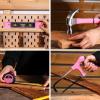 imagePink Power Drill Tool Kit Set 20V Cordless Electric Drill Driver Tool Box with BatteryPink