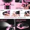 imagePink Power Drill Tool Kit Set 20V Cordless Electric Drill Driver Tool Box with BatteryPink