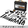 imageTool Kit Set Box for Home Household with Drill Wrench Socket Basic Hand Tools Sets for Men Car Repair Mechanic Tool Kit Set Automotive with Plastic Tool Box 178 Piece178PCS