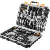imageTool Kit Set Box for Home Household with Drill Wrench Socket Basic Hand Tools Sets for Men Car Repair Mechanic Tool Kit Set Automotive with Plastic Tool Box 178 Piece178PCS