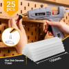 imageHot Glue Gun Full Size DEKOPRO 60100Watt Dual Temp Hot Glue Gun Kit with 25 Glue Sticks Organize Storage Case Heavy Duty Heat Glue Gun Tool Set for Home Repair Art ampamp Crafts DIYGray