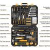 imageDEKOPRO 208 Piece Tool SetGeneral Household Hand Tool Kit Auto Repair Tool Box with Plastic Toolbox Storage Case