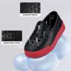 imageEagsouni Kids Water Shoes Toddler Girls Boys SlipOn Sneakers Lightweight Breathable Sandals for Outdoor IndoorUpdateblack Red