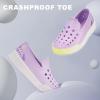 imageEagsouni Kids Water Shoes Toddler Girls Boys SlipOn Sneakers Lightweight Breathable Sandals for Outdoor IndoorUpdatepurple