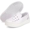 imageEagsouni Kids Water Shoes Toddler Girls Boys SlipOn Sneakers Lightweight Breathable Sandals for Outdoor IndoorUpdatewhite