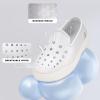 imageEagsouni Kids Water Shoes Toddler Girls Boys SlipOn Sneakers Lightweight Breathable Sandals for Outdoor IndoorUpdatewhite