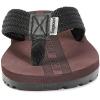 imageEagsouni Mens Womens Flip Flops Casual Comfort Thong Sandals NonSlip Slippers for BeachBlack Brown