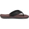 imageEagsouni Mens Womens Flip Flops Casual Comfort Thong Sandals NonSlip Slippers for BeachBlack Brown