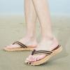 imageEagsouni Mens Womens Flip Flops Casual Comfort Thong Sandals NonSlip Slippers for BeachBrown