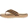 imageEagsouni Mens Womens Flip Flops Casual Comfort Thong Sandals NonSlip Slippers for BeachBrown