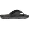 imageEagsouni Mens Womens Flip Flops Casual Comfort Thong Sandals NonSlip Slippers for BeachPure Black