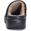 imageMens Womens Lined Clogs Waterproof Warm Fuzzy Winter Slippers House Home Slippers Garden Shoes Mules Indoor Outdoor