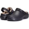 imageMens Womens Lined Clogs Waterproof Warm Fuzzy Winter Slippers House Home Slippers Garden Shoes Mules Indoor Outdoor