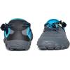 imageWater Shoes for Women Men Aqua Minimalist Barefoot Sneakers with Arch Support QuickDry for Outdoor Swim Beach Pool Surf Yoga Hiking Trail RunningGrey With Blue