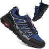 imageEagsouni Mens Running Shoes Athletic Walking Tennis Shoes Fashion SneakersDeep Blued
