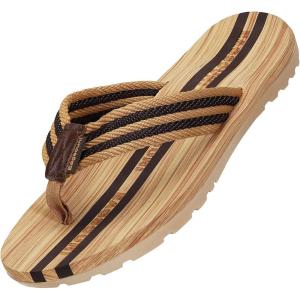 imageEagsouni Mens Womens Flip Flops Casual Comfort Thong Sandals NonSlip Slippers for BeachBrown