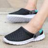 imageEagsouni Garden Clogs Garden Shoes for Men Women Summer Beach Slippers Lightweight Mesh Sandals Outdoor Walking Shoes ABlue