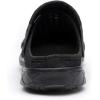 imageEagsouni Mens Womens Garden Clogs Mesh Slippers Sandals Summer Beach Shoes Lightweight Outdoor Walking Slippers E Black