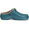 imageEagsouni Mens Womens Lined Clogs Garden Shoes Warm Winter Garden Clogs Lightweight House Slippers Casual Slip On Garden Mules Shoes Waterproof Green