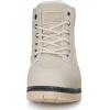 imageEagsouni Mens Womens Snow Boots Warm Fur Lined Ankle Booties Hiking Trekking Trail Climbing Shoes Lace Up AntiSlip Waterproof Working Outdoor Backpacking BootsBeige