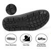 imageEagsouni Snow Boots Womens Winter Ankle Boots Ladies Warm Fur Lined Booties Thickening Shoes Zip Flat Sneakers Outdoor BootiesHigh Top  Coffee