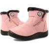 imageEagsouni Snow Boots Womens Winter Ankle Boots Ladies Warm Fur Lined Booties Thickening Shoes Zip Flat Sneakers Outdoor BootiesHigh Top  Pink