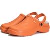imageEagsouni Waterproof Slippers Mens Women Fur Lined Clogs Winter Warm Garden Shoes House Slippers Indoor Outdoor Mules Orange