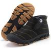 imageEagsouni Winter Snow Boots Women Men Ankle Boots Fur Lined Warm Slip On Outdoor Booties AntiSlip Comfortable Winter Shoes Sneakers