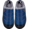 imageEagsouni Womens Mens House Slippers Slip on Snow Winter Warm Fully Fur Lined Slippers Indoor Outdoor ShoesBluea