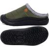 imageEagsouni Womens Mens House Slippers Slip on Snow Winter Warm Fully Fur Lined Slippers Indoor Outdoor ShoesGreena