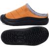 imageEagsouni Womens Mens House Slippers Slip on Snow Winter Warm Fully Fur Lined Slippers Indoor Outdoor ShoesYellowa