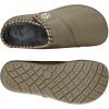 imageEagsouni Womens Mens Slippers Suede Fuzzy Slippers with Arch Support Orthotic Winter Warm Fur Lined Slip on House Shoes Indoor Outdoor for Plantar FasciitisGreen